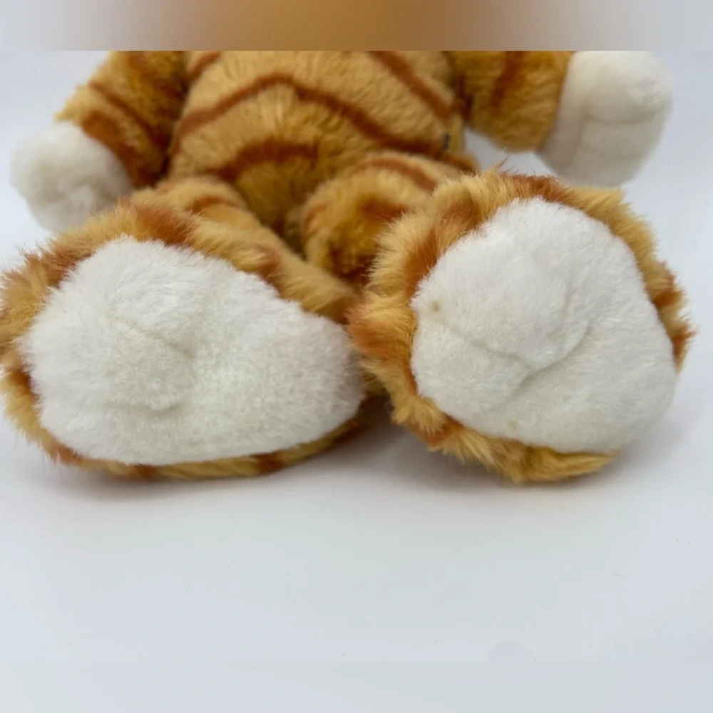 Build A Bear‎ Plush Orange Striped Stuffed Cat Vintage 1997